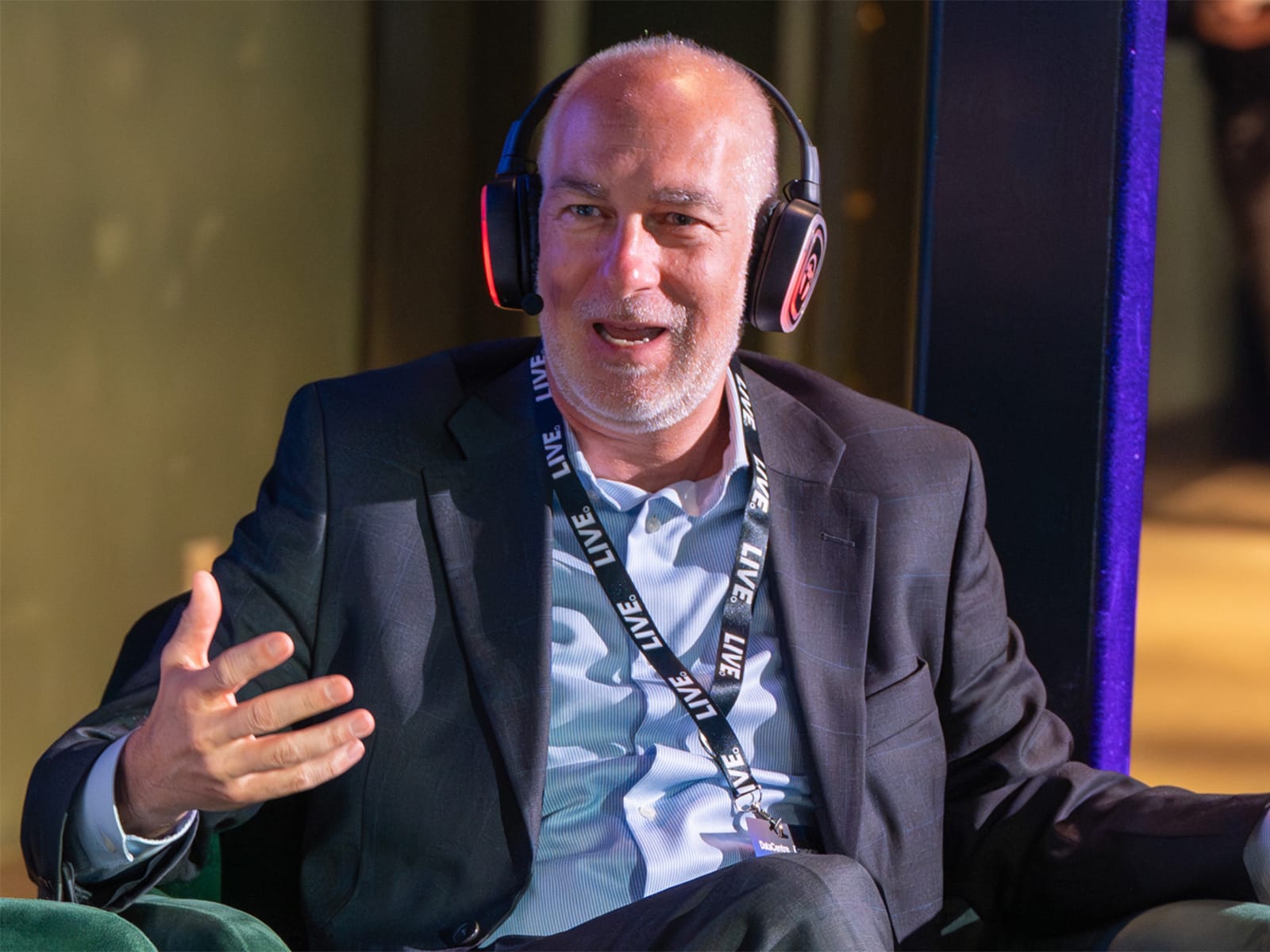 Falk Weinreich auf dem Pannel der Neo Cloud