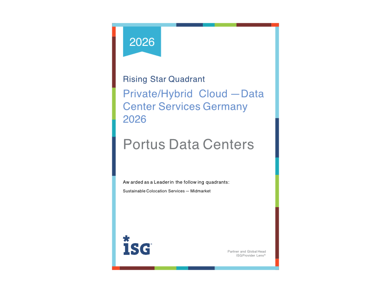 Portus Data Centers: ISG Rising Star 2026